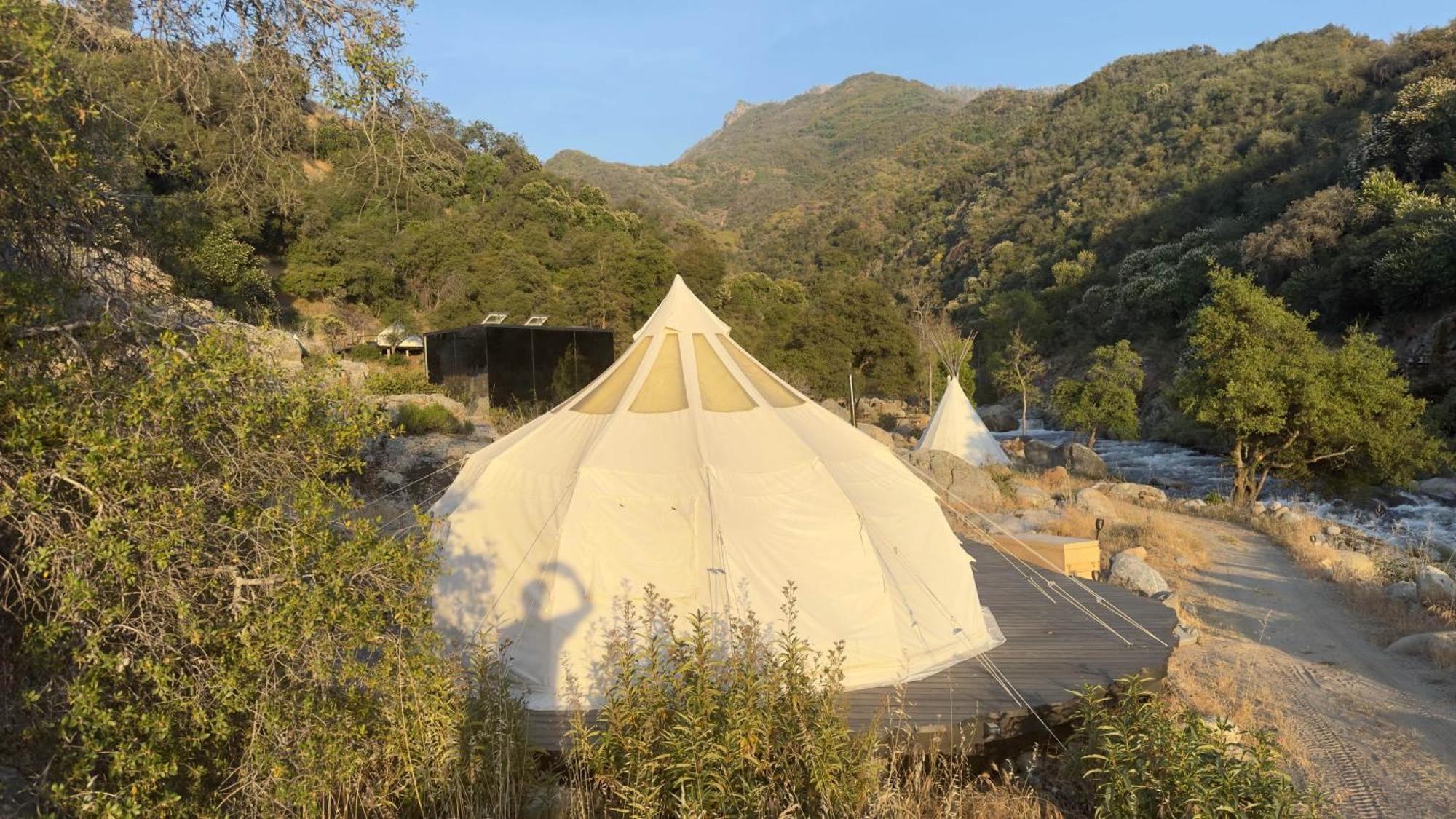 Paradise Ranch Inn - Liberated Tent 쓰리리버스 외부 사진